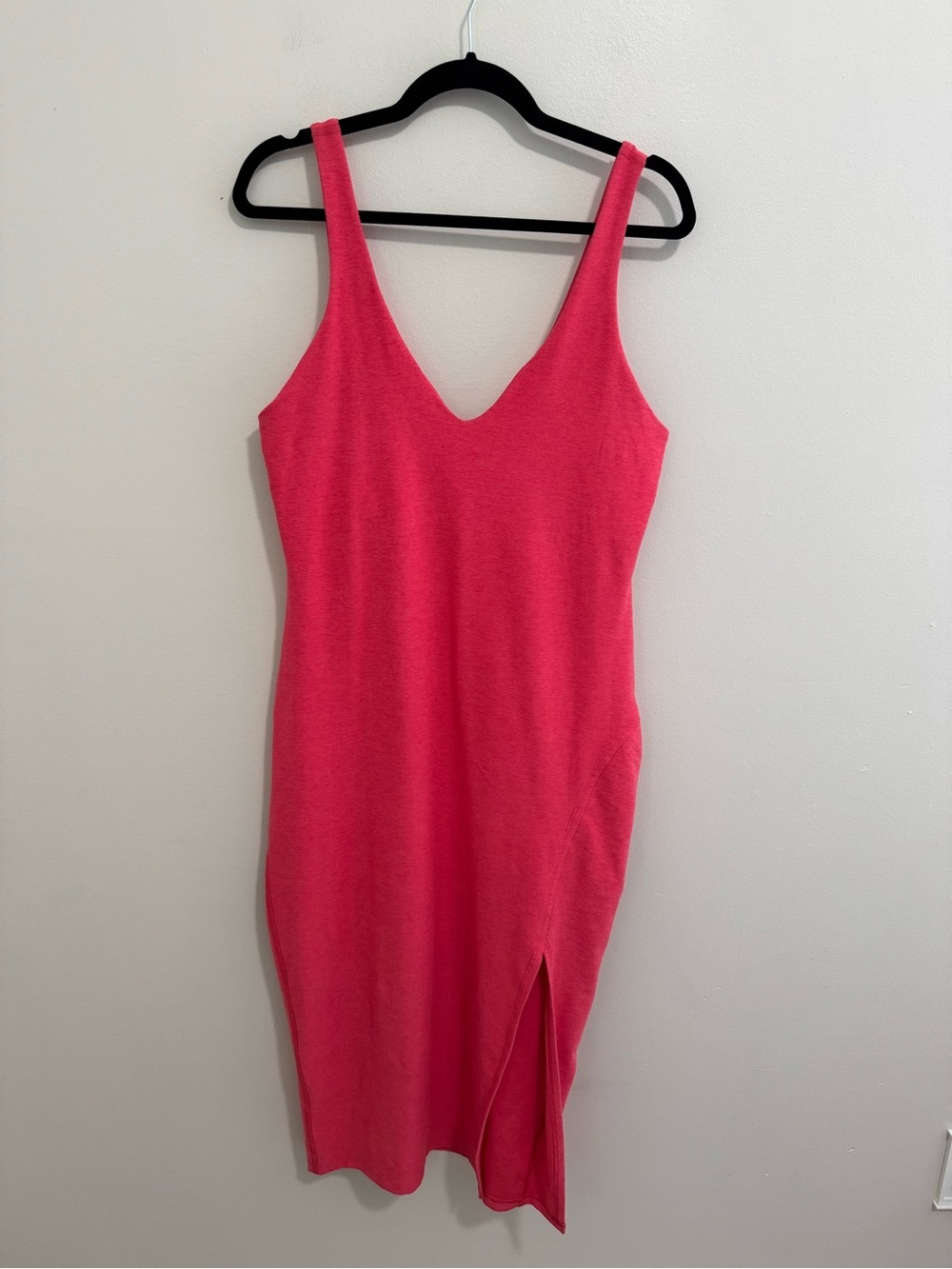Beyond Yoga Bodycon V Neck Dress